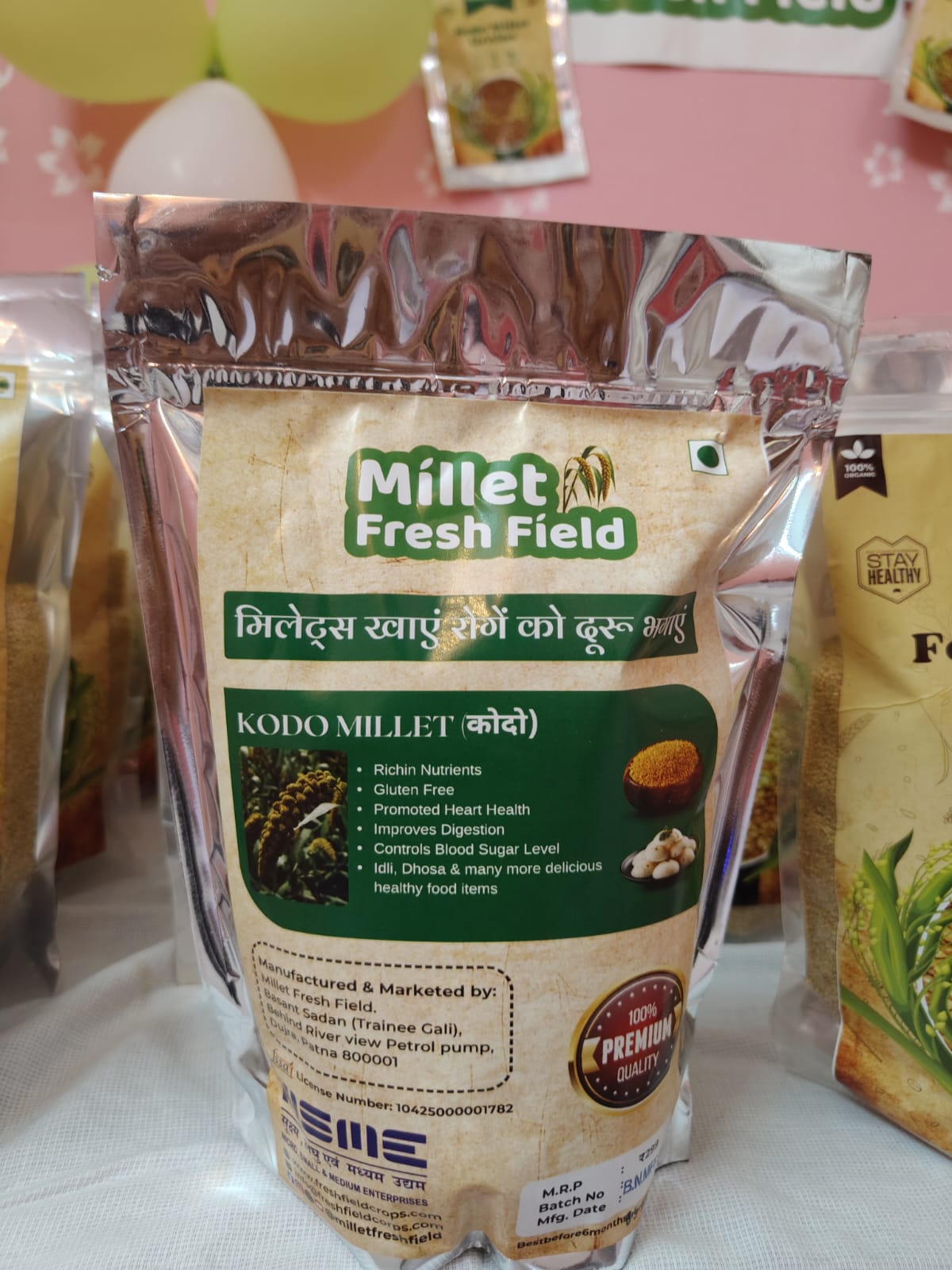 Kodo Millet flour package