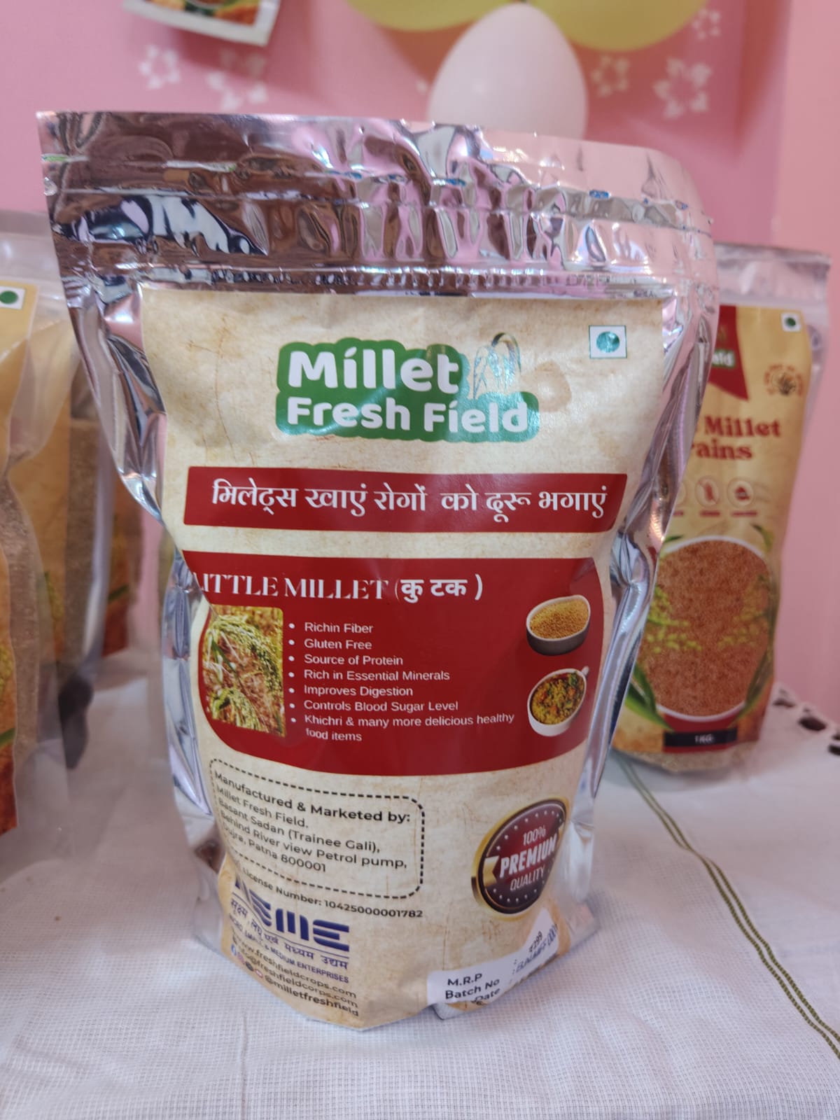 Barnyard Millet Grains package